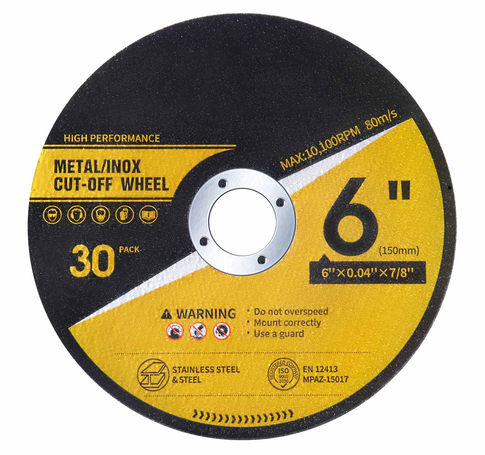 Torgwin Resin Cutting Discs สำหรับตัดเหล็ก